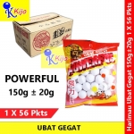 【1 X 56-pkts】 Tiger Powerful Moth Ball / Harimau Ubat Gegat / Naphthalene Ball #白臭丸 #Toilet #ubatAlmari #mothballs