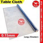 【015】PVC Clear Transparent Table Cloth #AlasMeja #PVC #Transparent #1503