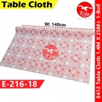 【E-216-18】Alas Meja Getah PVC Table Cloth Vinyl DIY Tablecloth Gulung #Tablecloth #AlasMeja #Gulung #8412