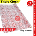 【E-216-18】Alas Meja Getah PVC Table Cloth Vinyl DIY Tablecloth Gulung #Tablecloth #AlasMeja #Gulung #8412