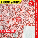【E-216-18】Alas Meja Getah PVC Table Cloth Vinyl DIY Tablecloth Gulung #Tablecloth #AlasMeja #Gulung #8412