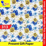 【50-Sheets】Present Gift Paper / Wrapping Paper / Kertas Hadiah / 礼物纸 #7221 #MasterKing #313
