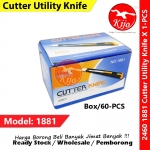 【Small】9mm Non-Lock Cutter Knife X 1-PCS #Small #9mm #Cutter #2460 #1881