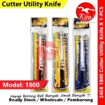 【Small】9mm Auto-Lock Cutter Knife X 1-PCS #Small #9mm #Cutter #2458 #1800
