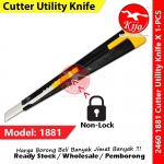 【Small】9mm Non-Lock Cutter Knife X 1-PCS #Small #9mm #Cutter #2460 #1881