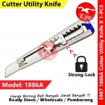 【Big】18mm Strong-Lock Cutter Knife X 1-PCS #Big #18mm #Cutter #5997 #1886A