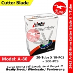 【Small】9mm Cutter Blade Heavy Duty Small Cutter Blade 1Tube=10-PCS #Cutter #Blade #Utility #Knife #9mm #2463 #A-80