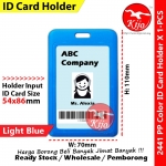 ID Card Holder / Employee Work Badge Vertical Scan Card Holder / Waterproof Business Work Card ID Badge #2441 ID Card Holder / Employee Work Badge Vertical Scan Card Holder / Waterproof Business Work Card ID Badge #2441