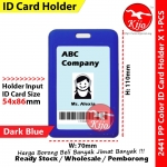 ID Card Holder / Employee Work Badge Vertical Scan Card Holder / Waterproof Business Work Card ID Badge #2441 ID Card Holder / Employee Work Badge Vertical Scan Card Holder / Waterproof Business Work Card ID Badge #2441