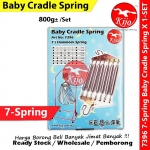 7PC Multi Baby Cradle Spring Hammock Spring / Baby Cradle Spring / Cradle Spring / Cradle Spring Buai Spring / 婴儿摇篮弹簧 #7396