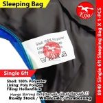 Sleeping Bag Portable Waterproof Outdoor Camping Hiking Travel / Tilam Beg Tidur / 防水保软睡袋 #8949 #SleepingBag #Waterproof