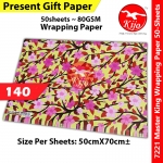 【50-Sheets】Present Gift Paper / Wrapping Paper / Kertas Hadiah / 礼物纸 #7221 #MasterKing #140