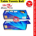 Double Fish Table Tennis Ball 1Box=3-PCS #6287