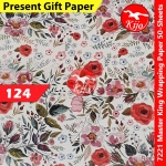 【50-Sheets】Present Gift Paper / Wrapping Paper / Kertas Hadiah / 礼物纸 #7221 #MasterKing #124