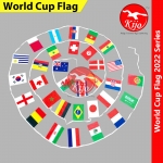 【Big Flag】2022 FIFA World Cup 32 National Country Flag Hanging Flatline Qatar 2022 World Cup #1871
