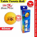 Double Fish Table Tennis Ball 1Box=3-PCS #6287