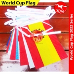 【Big Flag】2022 FIFA World Cup 32 National Country Flag Hanging Flatline Qatar 2022 World Cup #1871