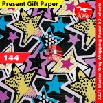 【50-Sheets】Present Gift Paper / Wrapping Paper / Kertas Hadiah / 礼物纸 #7221 #MasterKing #144