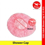 【12-PCS】PVC Shower Cap Penutup Rambut Kepala Plastik Mandi Pelindung Cat Rambut #浴帽 #TopiMandi #ShowerCap #5303