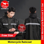 Heavy Duty Motorcycle Raincoat / Baju Hujan Motosikal / 摩托车雨衣 #2ply #MotorcycleRaincoat #雨衣 #2863 #ZY006
