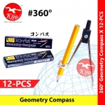 C818 KIJO Geometry Compass Jangka Lukis 1 X 12-PCS