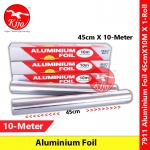 【48sqft】 Aluminum Foil 45cm*10meter± Kitchen Aluminium Foil Rol #BBQ #TinPaper #BakingFoil #Aluminum #铝箔纸 #锡纸 #7911