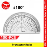 【100-PCS】KIJO 180° Protractor Ruler #4844 #半圆尺 #180°尺