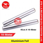 【48sqft】 Aluminum Foil 45cm*10meter± Kitchen Aluminium Foil Rol #BBQ #TinPaper #BakingFoil #Aluminum #铝箔纸 #锡纸 #7911