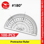 【100-PCS】KIJO 180° Protractor Ruler #4844 #半圆尺 #180°尺