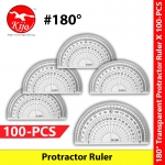 【100-PCS】KIJO 180° Protractor Ruler #4844 #半圆尺 #180°尺