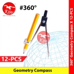 C818 KIJO Geometry Compass Jangka Lukis 1 X 12-PCS
