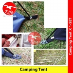 【4 Person】 Camping Tent Khemah Outdoor Hiking Tent #Khemah #CampingTent #露营 #帐篷 #SleepingCamp #TidurKhemah #8945