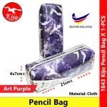Pencil Bag Stationery School Pencil Case Zip X 1-PCS #KIJO #1843 #ZIPBAG #PencilBag #PensilBeg #铅笔袋 #铅笔盒