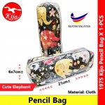 Pencil Bag Stationery School Pencil Case Zip X 1-PCS #KIJO #1975 #ZIPBAG #PencilBag #PensilBeg #铅笔袋 #铅笔盒