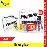 Energizer MAX Battery AA E91 BP-6 X 12-CARD