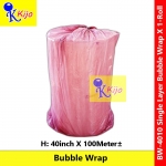 Bubble Wrap Single Layer 40inch X 100meter± #BubbleWrap #SingleLayer #BW-4010 #泡泡纸 #泡泡膜 #wrapping #fragile