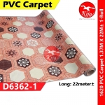 【D6362-1】Tikar Getah Alas Lantai Vinyl DIY Karpet Floor Gulung #CarpetFloor #TikarGetah #Gulung #1620