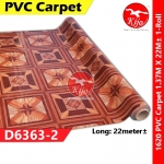 【D6363-2】Tikar Getah Alas Lantai Vinyl DIY Karpet Floor Gulung #CarpetFloor #TikarGetah #Gulung #1620