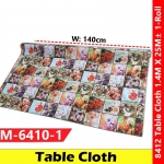 【M-6410-1】Alas Meja Getah PVC Table Cloth Vinyl DIY Tablecloth Gulung #Tablecloth #AlasMeja #Gulung #8412