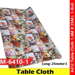 【M-6410-1】Alas Meja Getah PVC Table Cloth Vinyl DIY Tablecloth Gulung #Tablecloth #AlasMeja #Gulung #8412