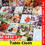 【M-6410-1】Alas Meja Getah PVC Table Cloth Vinyl DIY Tablecloth Gulung #Tablecloth #AlasMeja #Gulung #8412