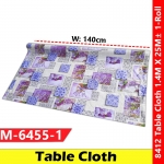 【M-6455-1】Alas Meja Getah PVC Table Cloth Vinyl DIY Tablecloth Gulung #Tablecloth #AlasMeja #Gulung #8412