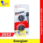Energizer 2032 3V Battery BP-2 X 1-CARD #9628