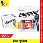 Energizer MAX Battery AAA E92 BP-6 X 12-CARD
