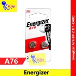 Energizer A76 3V Battery BP-2 X 1-CARD #9625