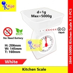 ECO Kitchen Scale 1-5000g X 1-PCS Timbangan Dapur #厨房秤 #5KG #3844 #料理秤 #秤 #KitchenScale #Scale ECO Kitchen Scale 1-5000g X 1-PCS Timbangan Dapur #厨房秤 #5KG #3844 #料理秤 #秤 #KitchenScale #Scale