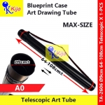 64-108cm Ø9cm A0 Telescopic Drawing Tube Tabung Gambar Blueprint Case #A0 #2606