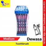 【24-PCS】 KIJO Adult Toothbrush Medium / Hard 1 X 24-PCS #KIJO #Adult #BerusGigi #Toothbrush #牙刷 #成人 #7993