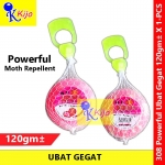 【1-PCS】 Powerful Ubat Gegat Moth Repellent 120gm± #308 #MothBall #GrassNet #Fragrance #Toilet #UbatGegat #衣柜 #臭丸 #香精丸