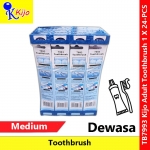 【24-PCS】 KIJO Adult Toothbrush Medium / Hard 1 X 24-PCS #KIJO #Adult #BerusGigi #Toothbrush #牙刷 #成人 #7993